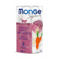 Monge Cat Pouch Supreme Kitten, тунец с киноа и мини-морковью, 80 г