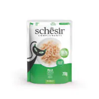 Schesir Cat Complements, курица, в желе, 70 г