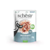 Schesir Cat Complements, тунец с хеком, в желе, 70 г