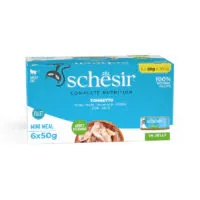 Schesir C&B, тунец, в желе, 6×50 г