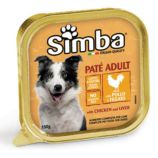 Simba Dog Pâté, курица с печенью, 150 г