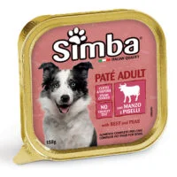 Simba Dog Pâté, телятина с горошком, 150 г