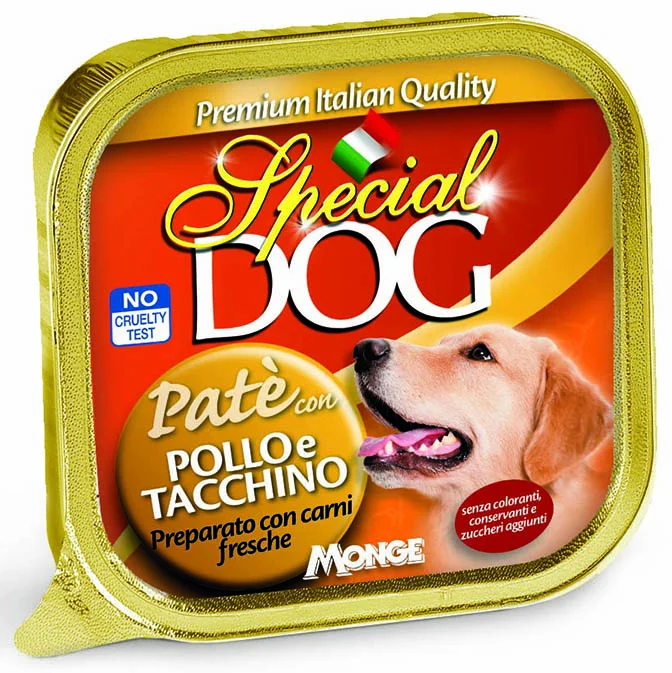 Special Dog Pâté, курица с индейкой, 300 г
