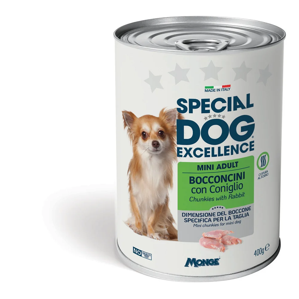 Special Dog Excellence Chunkies Mini Adult, кролик, 400 г