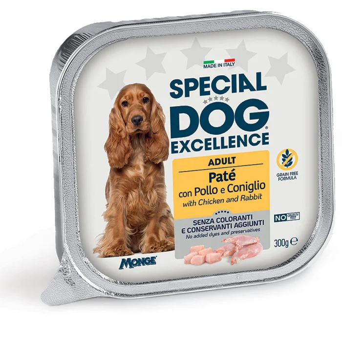 Special Dog Pâté, курица с кроликом, 400 г