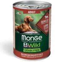 BWild Dog Adult, ягнёнок с тыквой и кабачком, 400 г