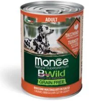 BWild Dog Adult, индейка с тыквой и кабачком, 400 г