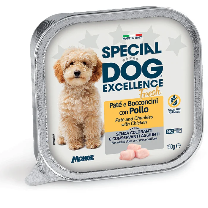 Special Dog Fresh Pâté & Chunkies, курица, 150 г
