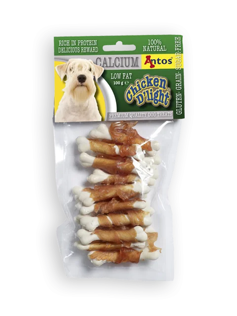 Antos Chicken D'light, с кальцием, 100 г