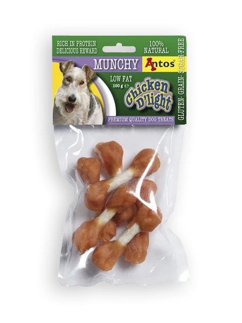 Antos Chicken D'light Munchy, 100 г