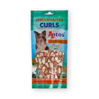 Antos, курица с рыбой, спирали, 100 г