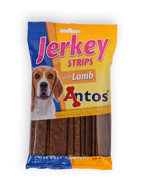 Antos Jerkey, полоски ягнёнка, 20 шт