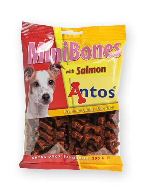 Antos Mini Bones, лосось, 200 г