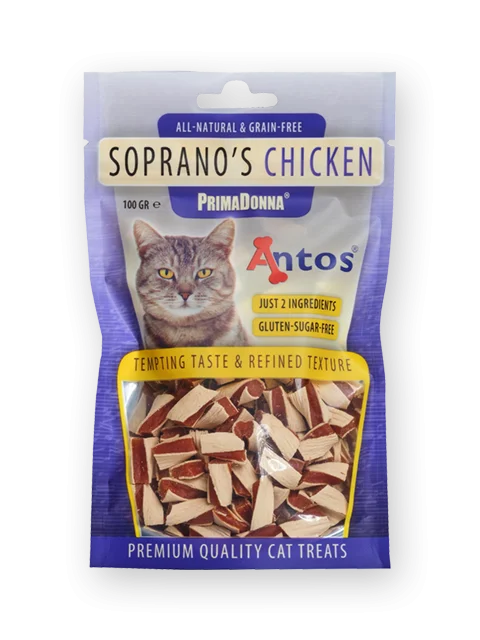 Antos PrimaDonna Soprano's, курица, 100 г