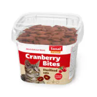 Sanal Cat Cranberry Bites, клюква для мочеполовой системы, 75 г