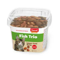 Sanal Cat Fish Trio, три вида рыбы, 75 г