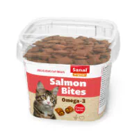 Sanal Cat Salmon Bites, лосось, 75 г