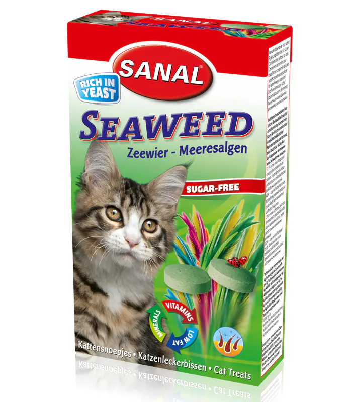 Sanal Cat Seaweed, морские водоросли, 50 г