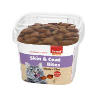 Sanal Cat Skin & Coat Bites, для кожи и шерсти, 75 г