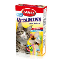 Sanal Cat Vitamins, витамины, 50 г