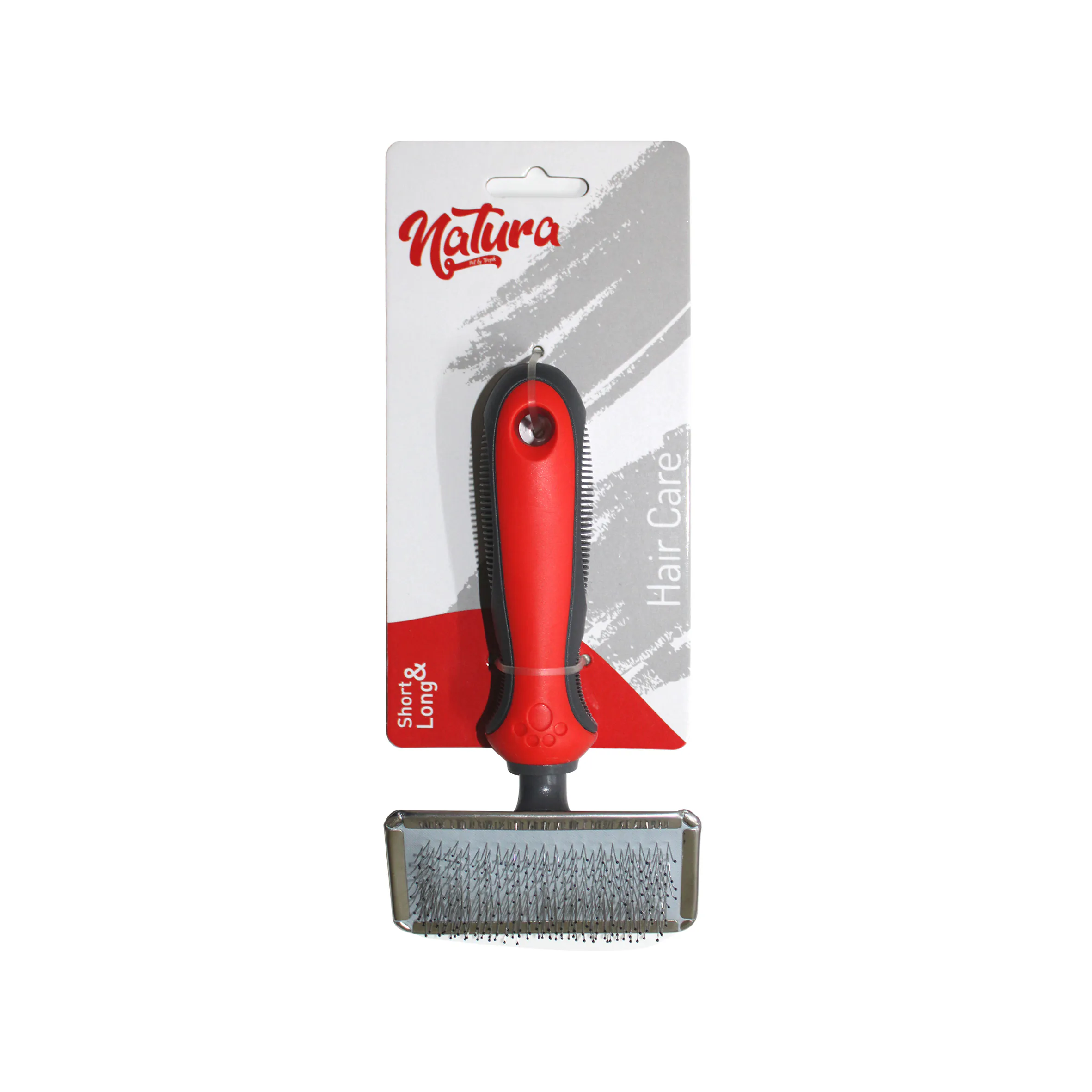 Natura Self-Clean Small Pin Pet Brush MK406 Medium