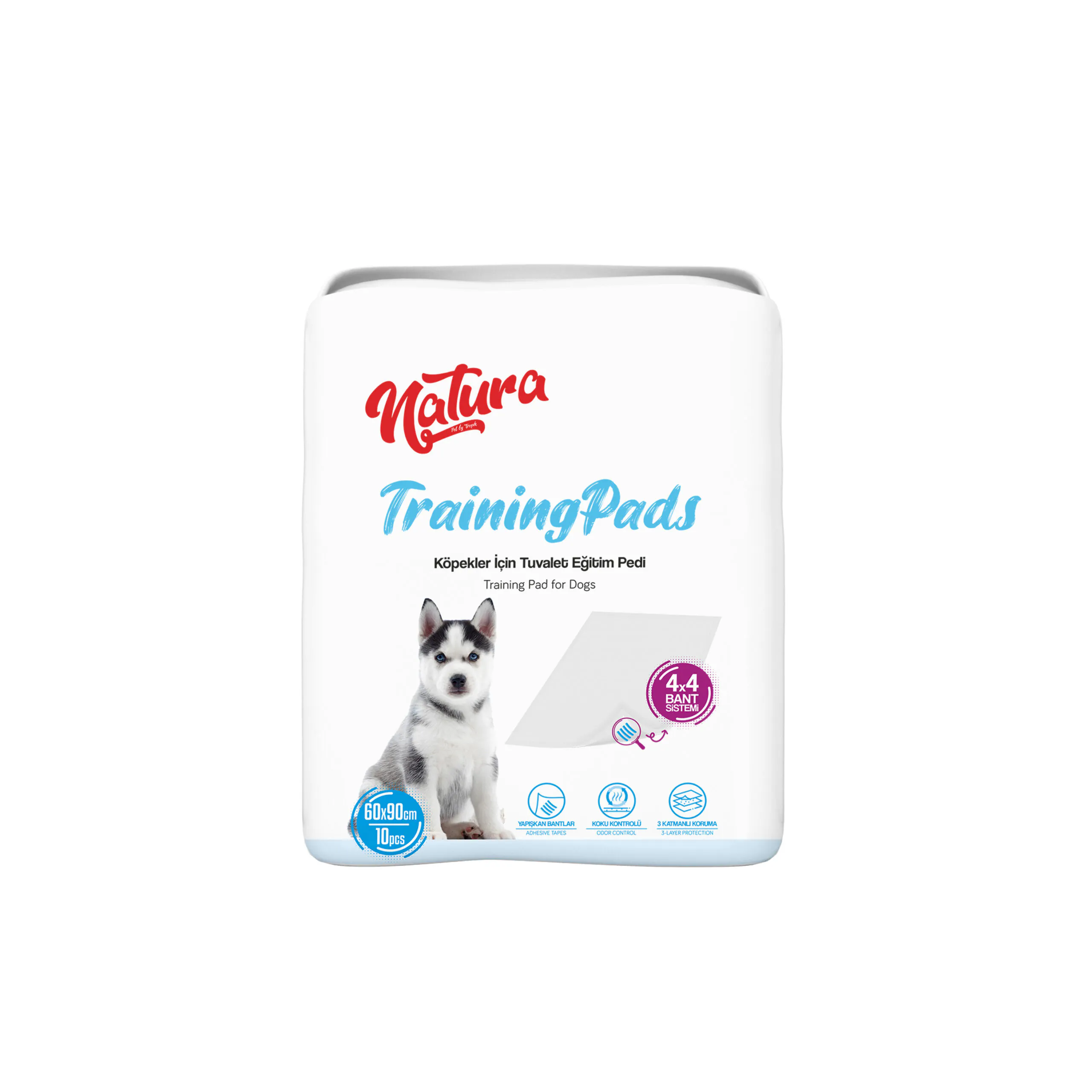 Пелёнки впитывающие Natura 60×90 см