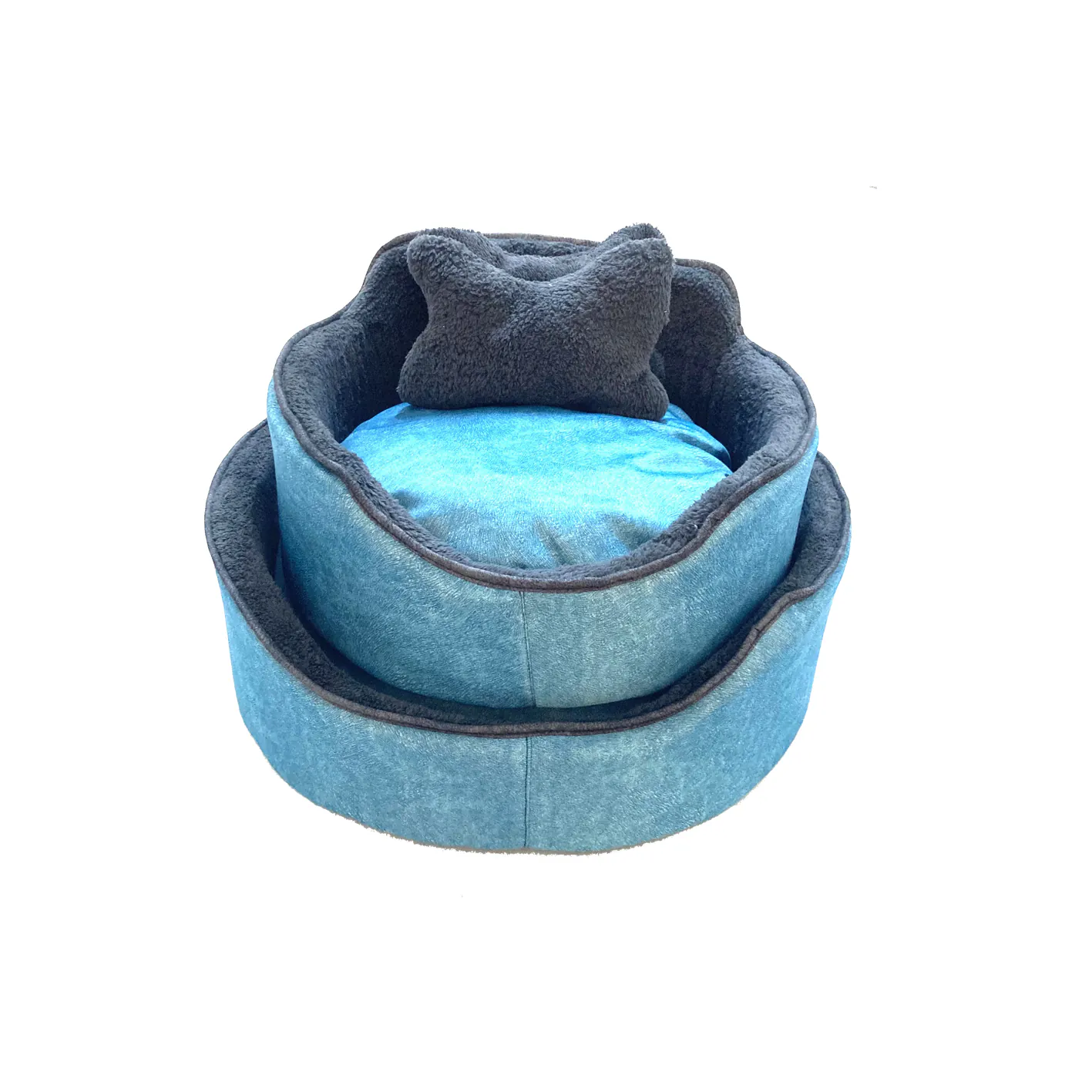 Natura Bone Oval Bed N.2 60×60 cm