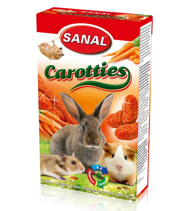 Sanal Rodent Carotties, морковные капельки, 45 г