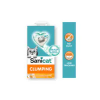 Sanicat Clumping, бентонитовый ваниль-мандарин, 8 л