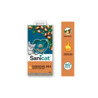 Sanicat Essential Oils, бентонитовый с маслом аргана, 10 кг