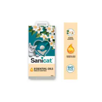 Sanicat Essential Oils, бентонитовый с жасмином, 10 кг
