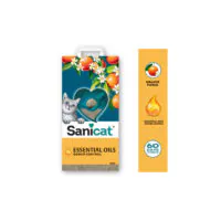 Sanicat Essential Oils, бентонитовый с апельсином, 10 кг