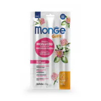 Monge Gift Cat Softsticks Skin, треска с красным клевером, 15 г