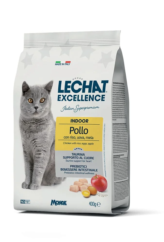 LeChat Dry Excellence Indoor, мясо птицы, 400 г