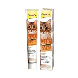 Gimcat паста Anti-Hairball с сыром, лакомство для кошек, 50 г