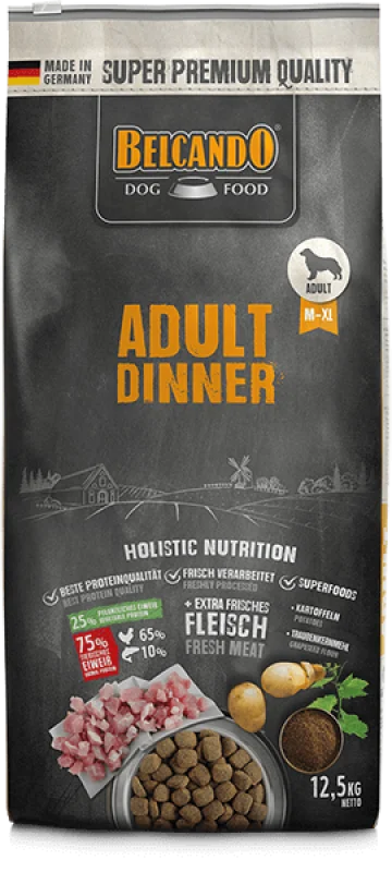 Belcando Adult Dinner, мясо птицы, 12,5 кг