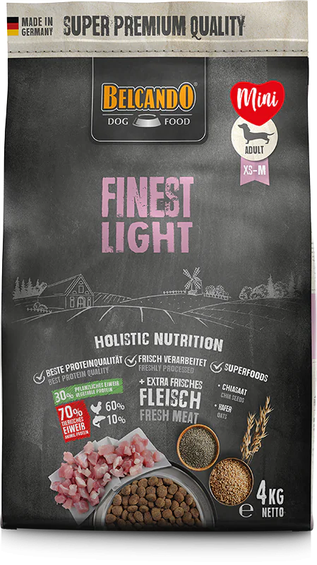 Belcando Finest Light, мясо птицы, 4 кг