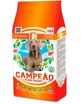 Campeão Cão Activ 20 кг — стандарт-корм для активных собак с курицей (Португалия)