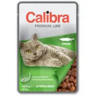Calibra Premium Pouch Sterilised Salmon 100g