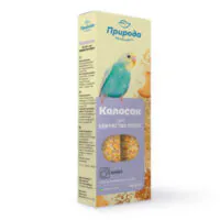 Колосок Бисквит, палочки-лакомство для волнистых попугаев, 140 г