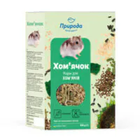 Корм «Хомячок» 500 г, базовый ежедневный рацион, Природа