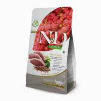 Farmina N&D Quinoa Neutered Cat с уткой и киноа для стерилизованных, сухой корм для стерилизованных кошек, 1,5 кг