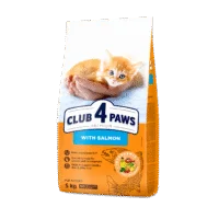 Club 4 Paws Kitten для котят с лососем, 5 кг