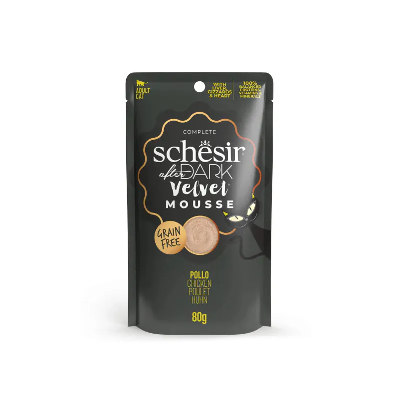 Schesir After Dark, курица, мусс, 80 г