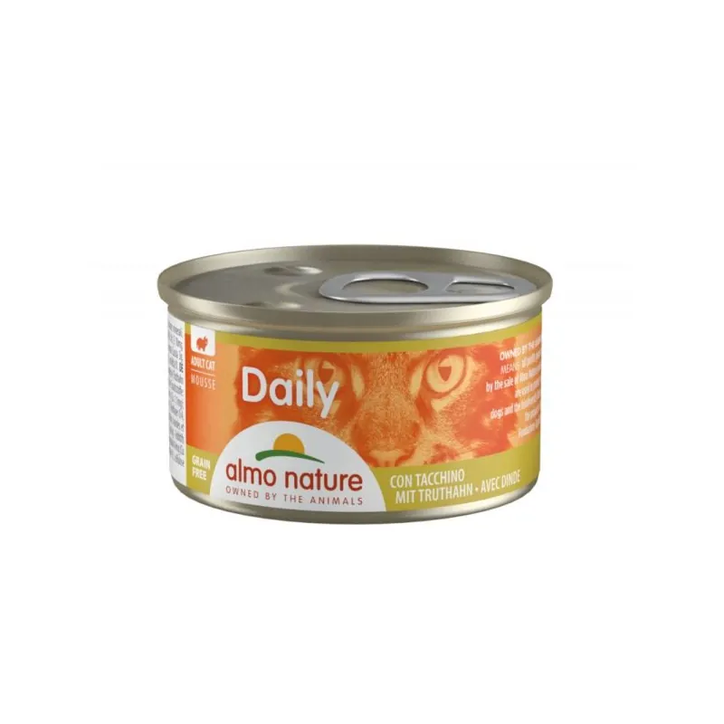 Almo Nature Daily, индейка, мусс, 85 г