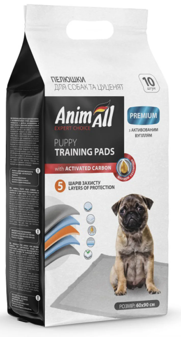 AnimAll пелёнки с активированным углём