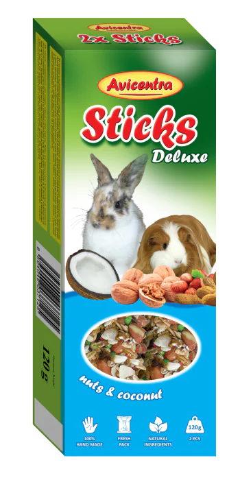 Avicentra Sticks Nuts & Coconut Rabbit
