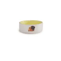 Beeztees Миска для морских свинок, жёлтый