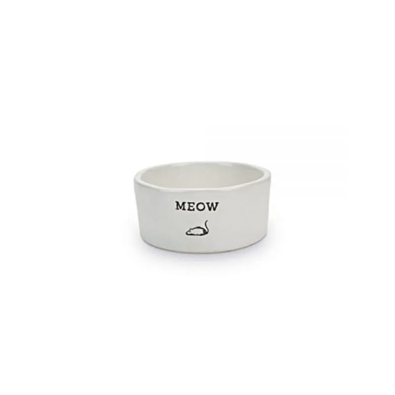 Beeztees Миска керамическая для кошек Meow