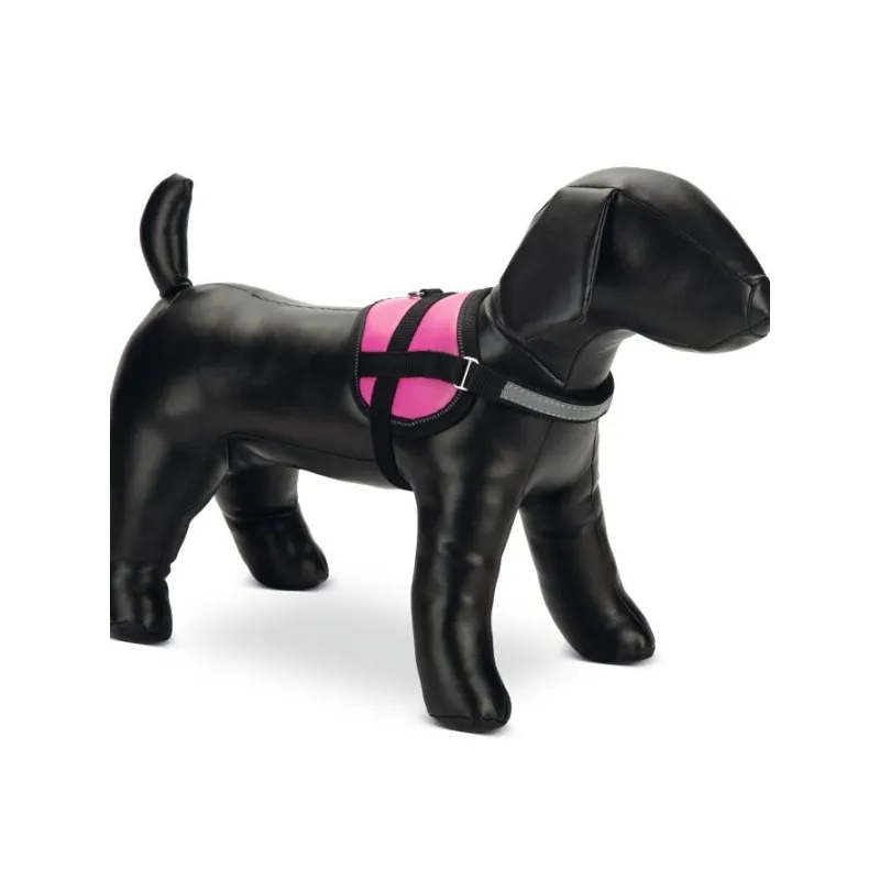 Beeztees Шлейка Mini Pinky, розовая